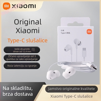 Adapter mikrofona za žične Xiaomi slušalice, kapacitivna tehnologija, žični priključak, duljina kabela 120 cm, univerzalna kompatibilnost