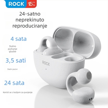 EB500 Bežične slušalice s klipsom za uho, Bluetooth 5.4, IPX6 vodootpornost, trajanje baterije 4-8 sati, ABS kućište