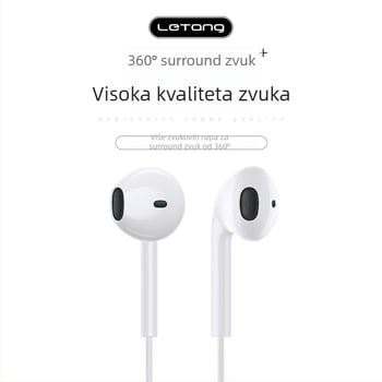 Type-C slušalice, in-ear dizajn, žične, osjetljivost 103 dB, duljina kabela 1,2 m