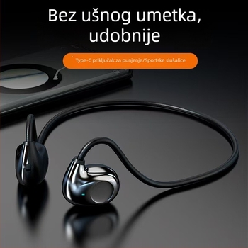Bežične slušalice s kostnom kondukcijom F805 – domet Bluetooth 10 m, Bluetooth 5.0, trajanje baterije >8 sati, stereo binaural, dnevna vodootpornost