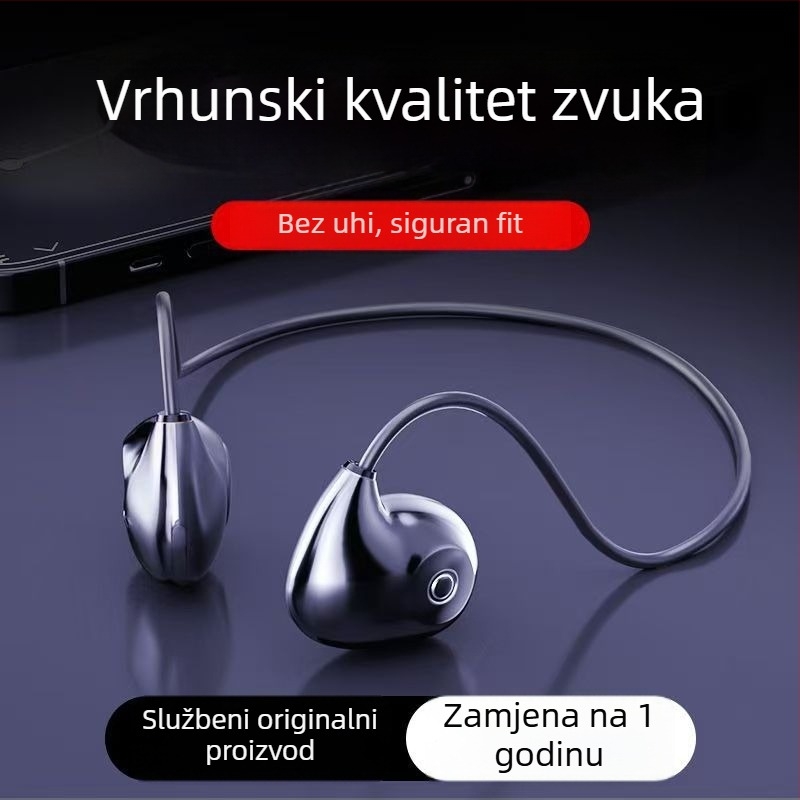 Bežične slušalice s kostnom kondukcijom F805 – domet Bluetooth 10 m, Bluetooth 5.0, trajanje baterije >8 sati, stereo binaural, dnevna vodootpornost