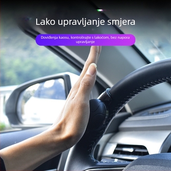 Car Magic ABS + silikon gel kugla za pojačanje volana, univerzalna kompatibilnost, 64 g, dimenzije 750×550