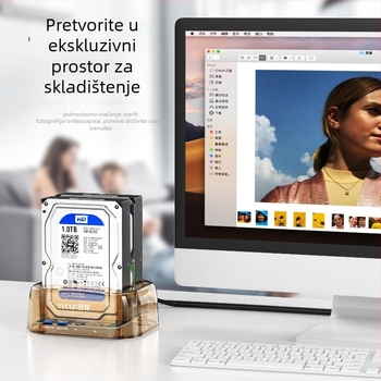 Kućište za tvrdi disk YC-3328 za 2,5/3,5 inča, USB 3.0, do 20 TB