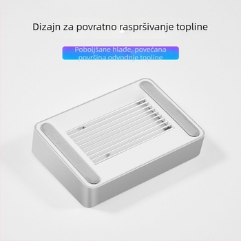 Vanjska M.2 kutija s dvostrukim utorom za SSD SATA/NVMe, USB 3.1 Gen2, 10 Gbps, kloniranje, aluminijska legura + ABS, do 4 TB