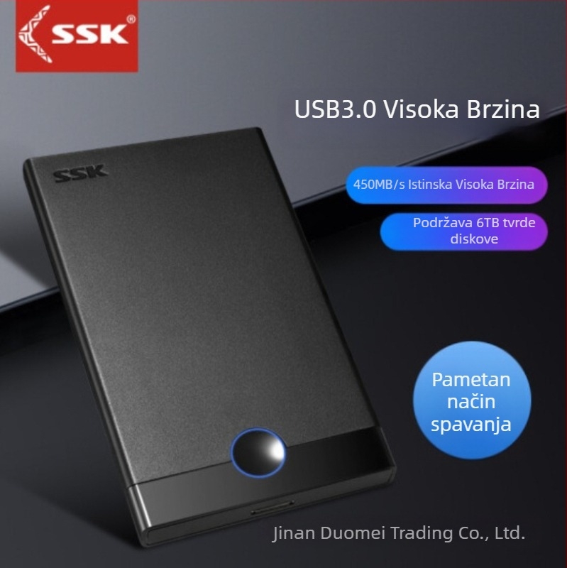 SSK 090 Vanjska kutija za SATA HDD USB 3.0 – Podržava do 6TB