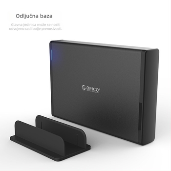 Orico 7688U3 USB 3.0 vanjsko kućište za tvrdi disk s aluminijskim kućištem, podržava do 16TB, 6Gbps