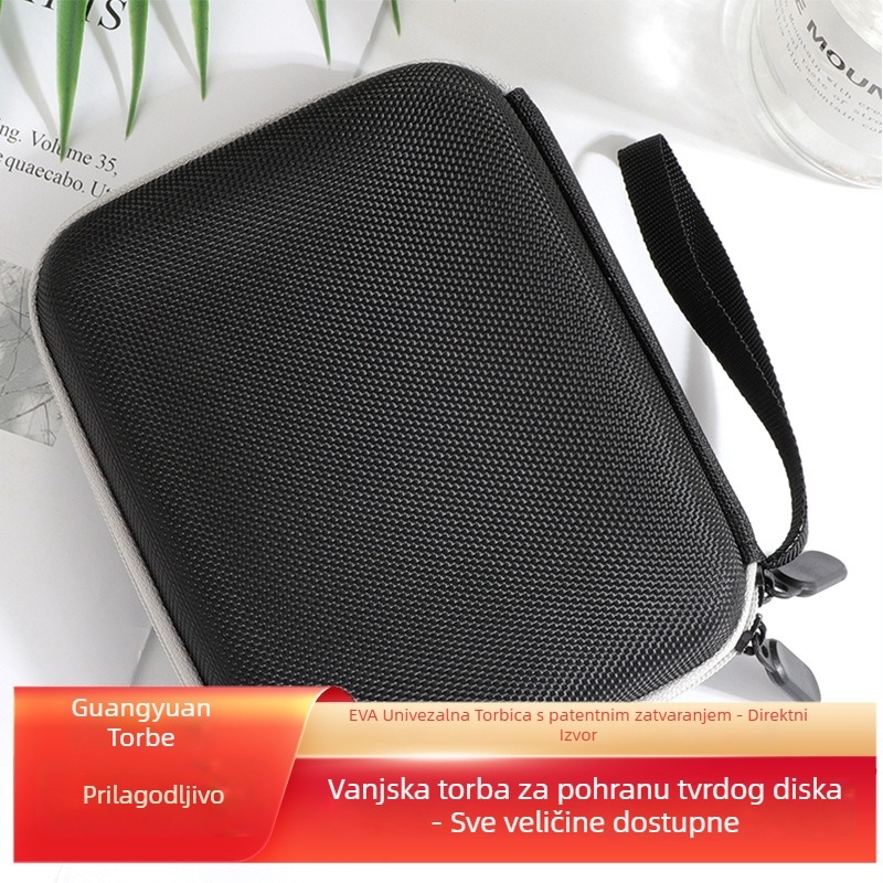 EVA kutija za pohranu 3C elektronike – otpornost na pad, konstrukcija od hladnog presovanja EVA, nosivost 100