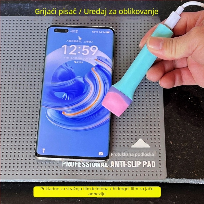 Pisač za grijanje i oblikovanje zaštitne folije za telefon (Type-C napajanje) za hidrogel film, prednja i stražnja folija