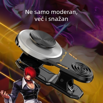 King of Glory Bežični joystick za mobilne igre – kontroler za dodirni zaslon (PVC kućište)