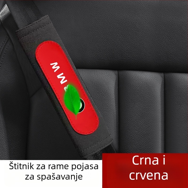 Set jastučića za sigurnosni pojas automobila – zaštita za sve sezone uz logotip