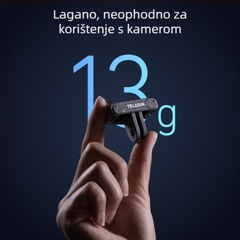 Telesin Osmo Nano brzo-otpuštajuća baza (osnovni model) – kompatibilna s DJI Osmo Nano; uključuje bazu i vijčice; tri garancije