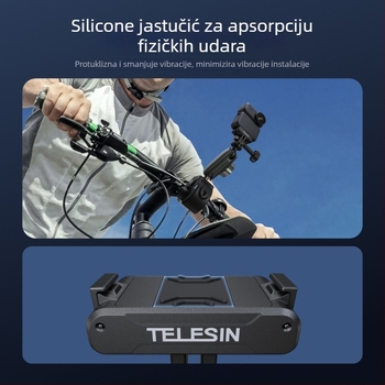 Telesin Osmo Nano brzo-otpuštajuća baza (osnovni model) – kompatibilna s DJI Osmo Nano; uključuje bazu i vijčice; tri garancije