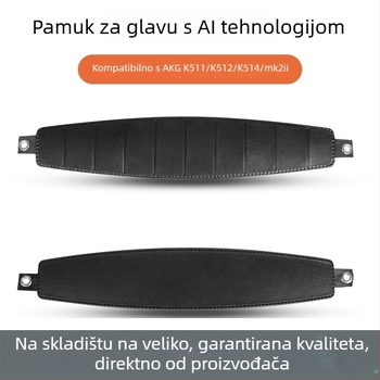 Jastučić za traku AKG K52/K72/K92/K511/K512/K514 – umjetna koža, mekan i udoban