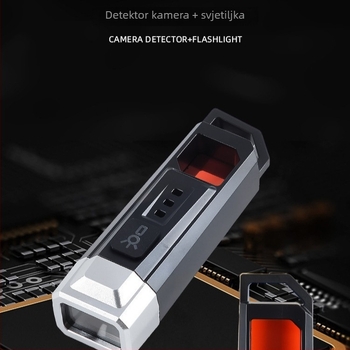 Detektor kamere LED – kompaktna prijenosna višefunkcionalna nužna rasvjeta, 3W, 110mAh, punjiva, domet do 50 m