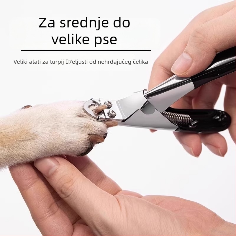 Klešta za nokte psa velikih pasmina - alat za njegu kućnih ljubimaca - Izvozno ekskluzivno opskrba preko granice, Uvoz: Ne, Broj proizvoda: 20