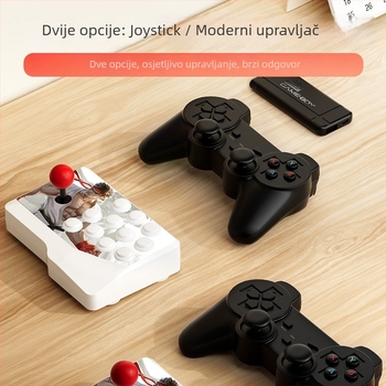 K9 kućna TV gaming konzola, 2.4G bežični dvostruki borbeni simulátor, 32G/64G, HDMI