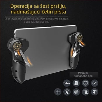 MEMO AK-PAD6K Game kontroler za tablet, bežični, PS/2 sučelje, ABS + metal, 1 igrač