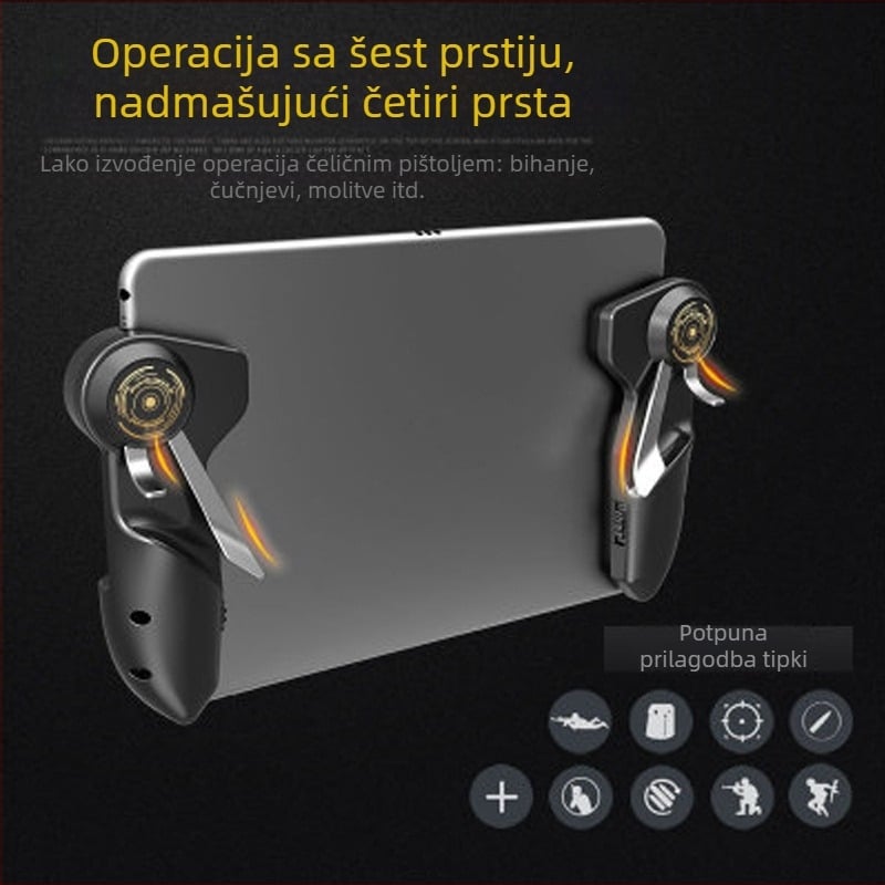 MEMO AK-PAD6K Game kontroler za tablet, bežični, PS/2 sučelje, ABS + metal, 1 igrač