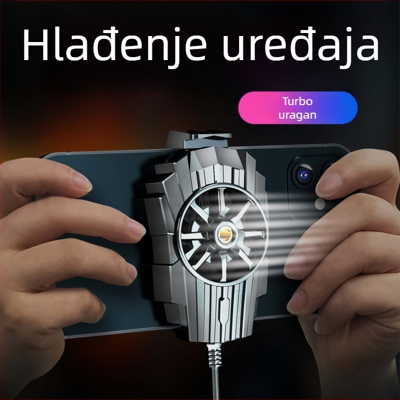 Novi G6 hladnjak za mobitel – ABS kućište, nosač, PS-2 sučelje, bežična veza