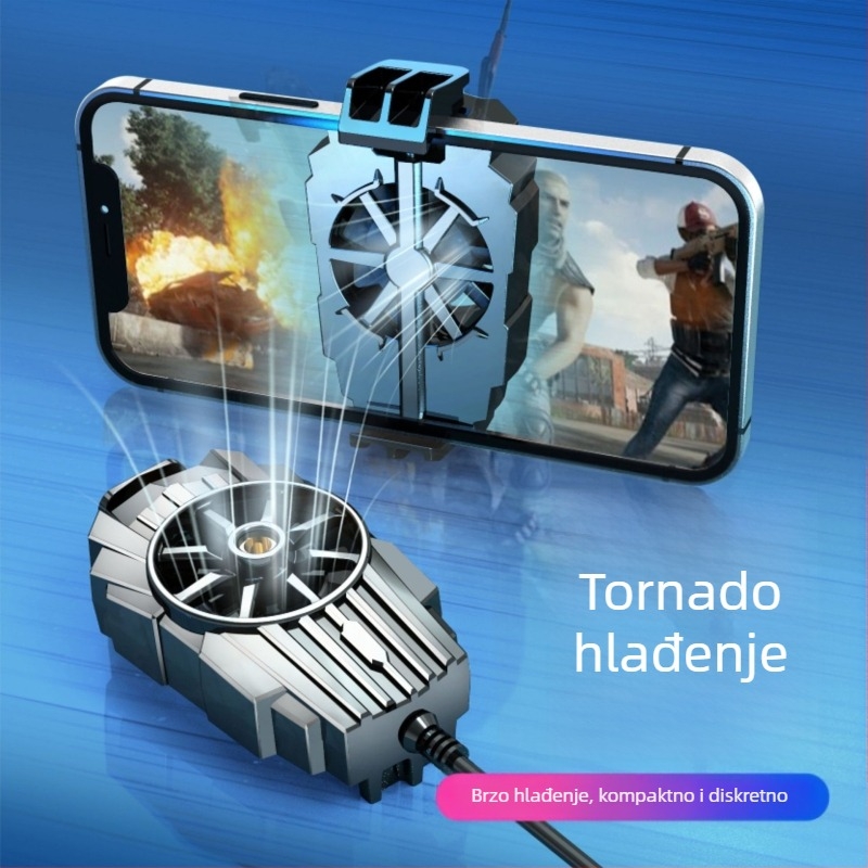 Novi G6 hladnjak za mobitel – ABS kućište, nosač, PS-2 sučelje, bežična veza