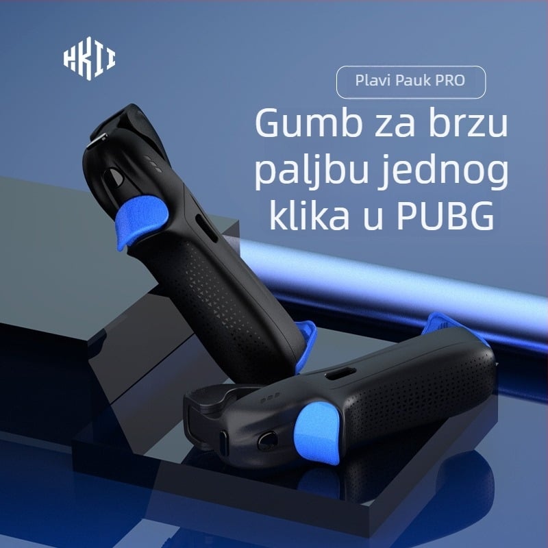 Phantom Z2 Pro mobilni gamepad — Bežični Bluetooth s okidačem i pulsnim gumbom za PUBG Mobile, Type-C sučelje, ABS+metala