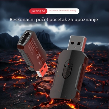 Android Gaming Aktivator s USB priključkom za mobilne igre (PUBG Mobile) — ABS kućište
