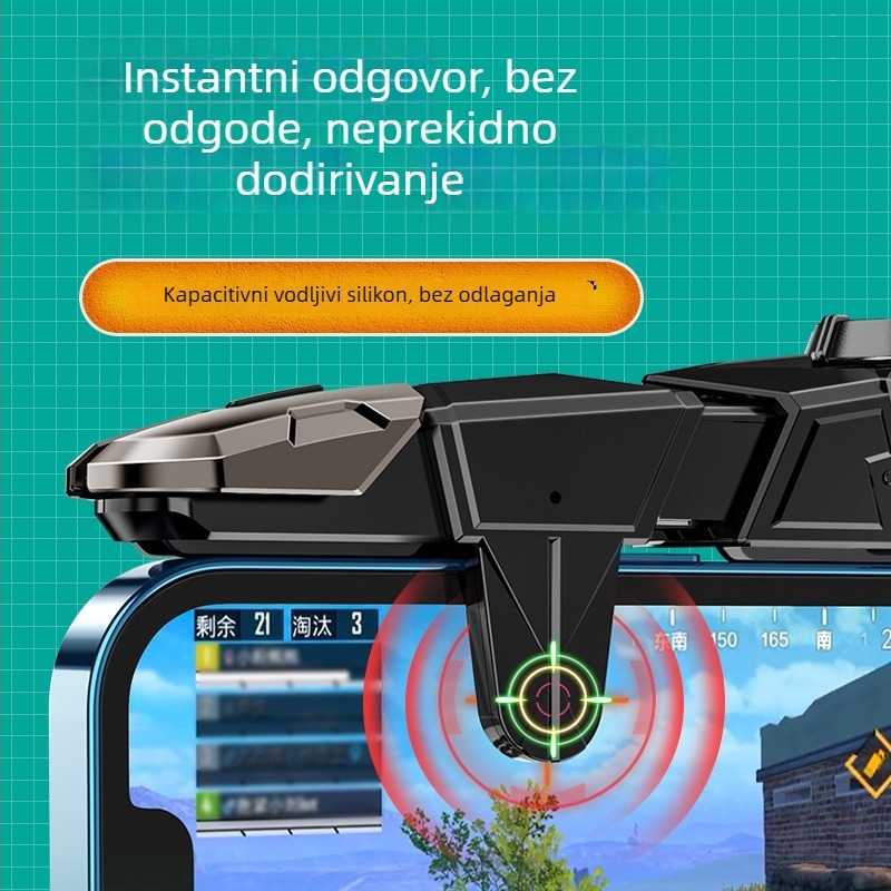 G15 pulsni gumb elektromagnetski auto-clicker za Android pametne telefone, bez kašnjenja, teleskopska regulacija u četiri stupnja, ABS kućište, OEM prilagodba