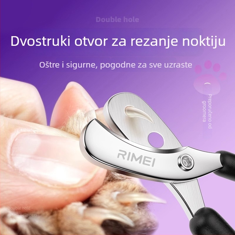 Klešta za podrezivanje noktiju kućnih ljubimaca za male pse (Bichon Frize/Teddy), za podrezivanje noktiju