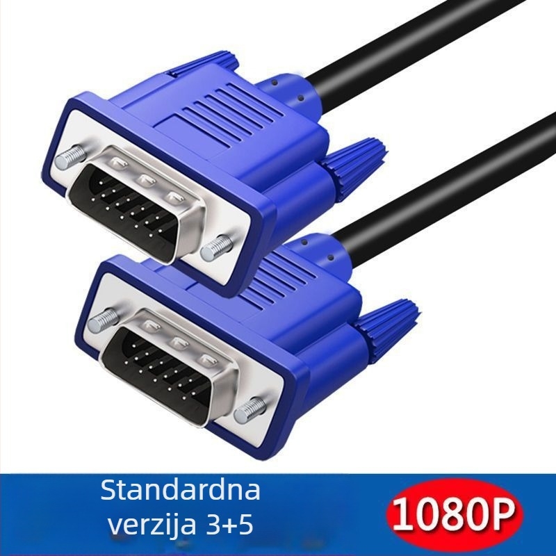 VGA kabel za monitor i TV na stolni PC – video i prijenos podataka