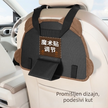 Stražnji sjedalo: višenamjenski držač za iPad/tablet s podesivim džepom, držač za zaslon na dodir i držač za telefon u automobilu