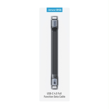 USB4 kabel za podatke, prijenos 40 Gbps, brzo punjenje 240W, dvostruki USB-C priključci, 8K60Hz zaslon, kompatibilan s Thunderbolt 3