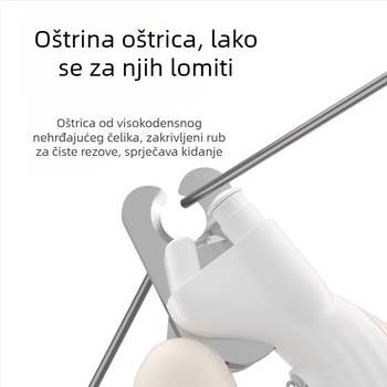 Klešta za nokte kućnih ljubimaca sa LED svjetlom – za mačke i pse, za početnike
