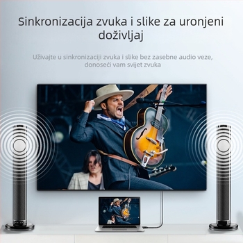 DP na HDMI patch kabel, DP/HDMI sučelje, za računalo, TV i set-top box