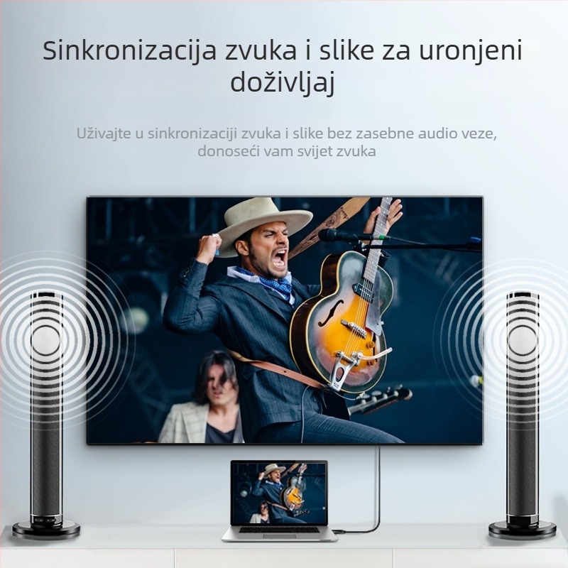 DP na HDMI patch kabel, DP/HDMI sučelje, za računalo, TV i set-top box