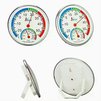 WS101 Mjerenje temperature i vlage za kućnu upotrebu — unutarnji termometar i higrometar, za staklenik, zidni držač, dvostruka namjena