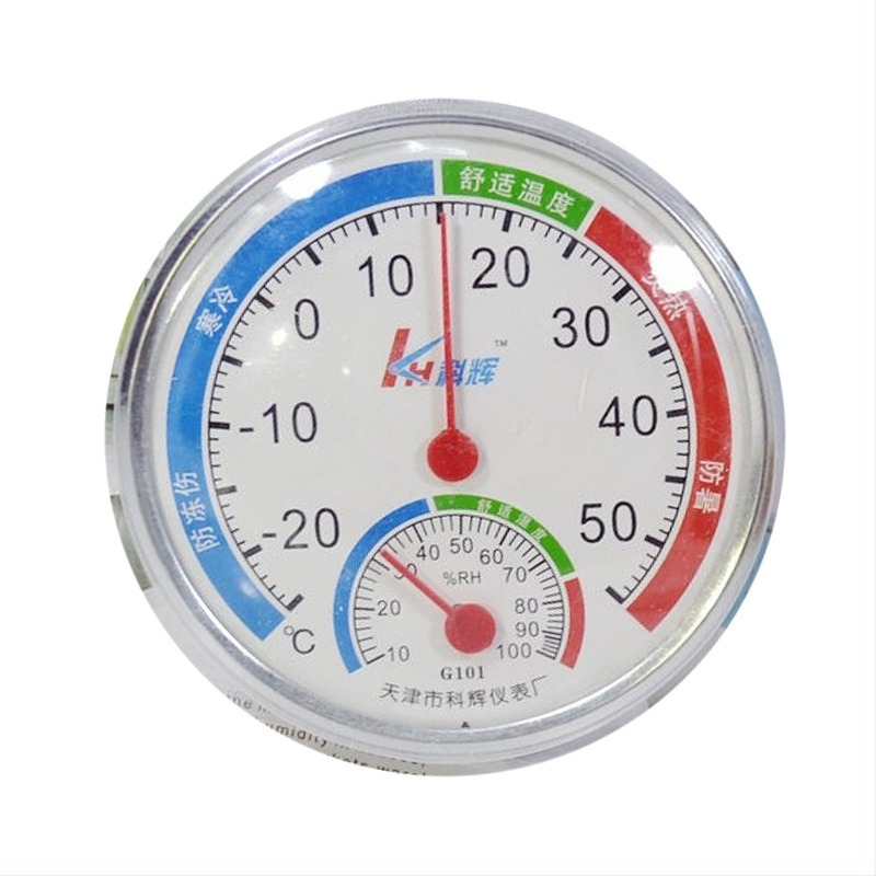 WS101 Mjerenje temperature i vlage za kućnu upotrebu — unutarnji termometar i higrometar, za staklenik, zidni držač, dvostruka namjena