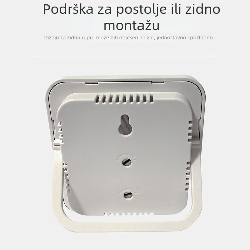 Pokazatelj temperature i vlage, visokoprecizni, za industrijsku i laboratorijsku upotrebu, stolni termometar za uzgoj u stakleniku