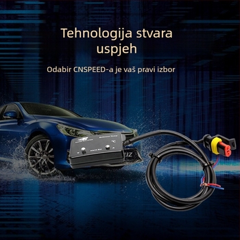 Senzor temperature izduvnih plinova s digitalnim zaslonom - raspon 0-1000°C, točnost 95%, za 12V auto, CNSPEED P-ETM-01