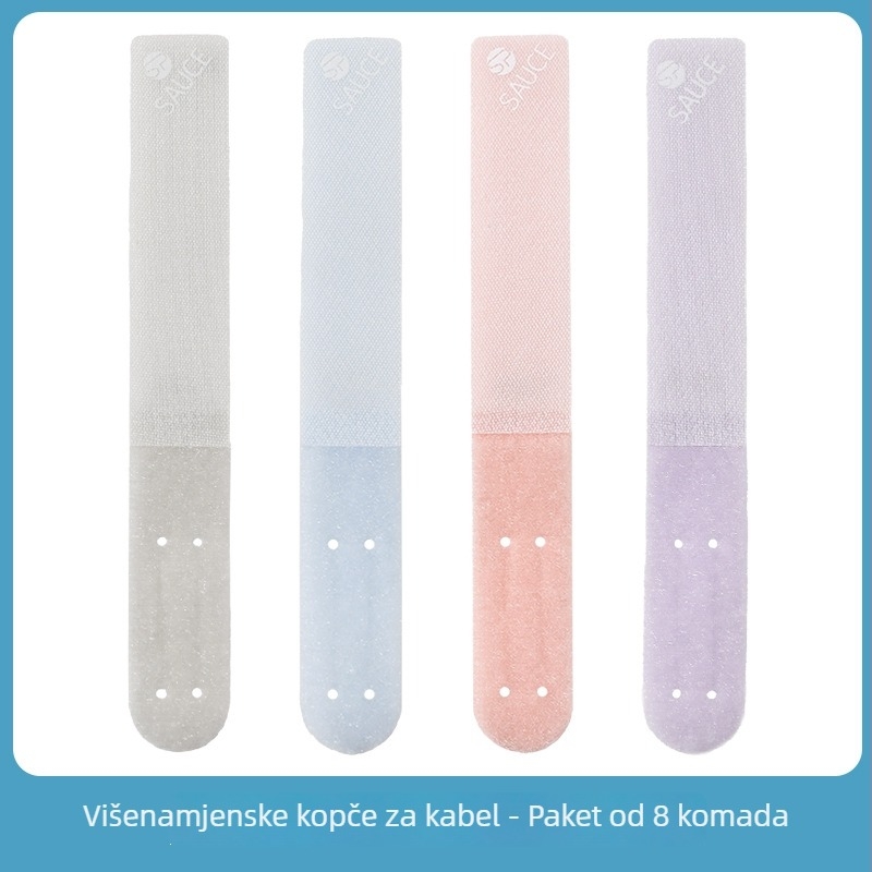 Najlon Velcro remen za kabel za stolnu organizaciju s označivanjem