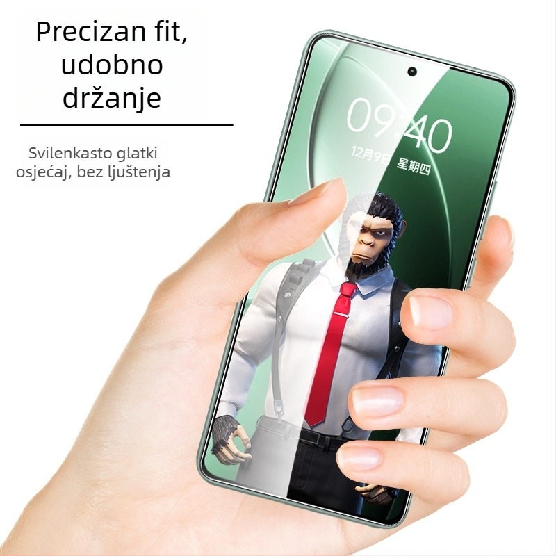 Zaštitno staklo od kaljenog stakla za Redmi pametne telefone — prednje zaštitno staklo, HD puni zaslon, otporno na pad, prašinu
