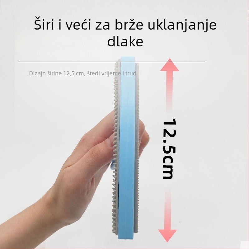 Zakrivljeni uklanjivač dlaka za kućne ljubimce, za tepihe, odjeću i kauč — TPR materijal