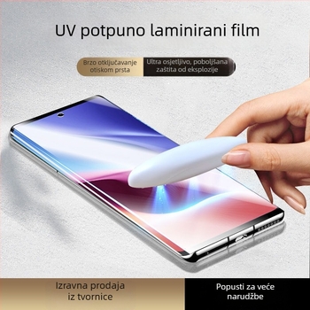 Yinglirui hidrogel zaštitna folija za zaslon Redmi K60/K50/K40/K30 Pro+ – UV potpuno ljepilo, prednja zaštita zaslona, otisci prstiju otpornost, samoregenerirajuća
