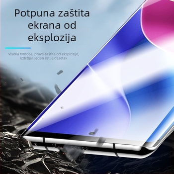 Yinglirui hidrogel zaštitna folija za zaslon Redmi K60/K50/K40/K30 Pro+ – UV potpuno ljepilo, prednja zaštita zaslona, otisci prstiju otpornost, samoregenerirajuća