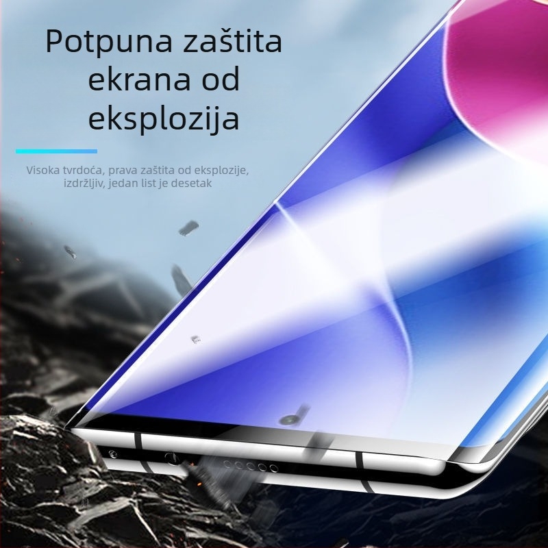 Yinglirui hidrogel zaštitna folija za zaslon Redmi K60/K50/K40/K30 Pro+ – UV potpuno ljepilo, prednja zaštita zaslona, otisci prstiju otpornost, samoregenerirajuća