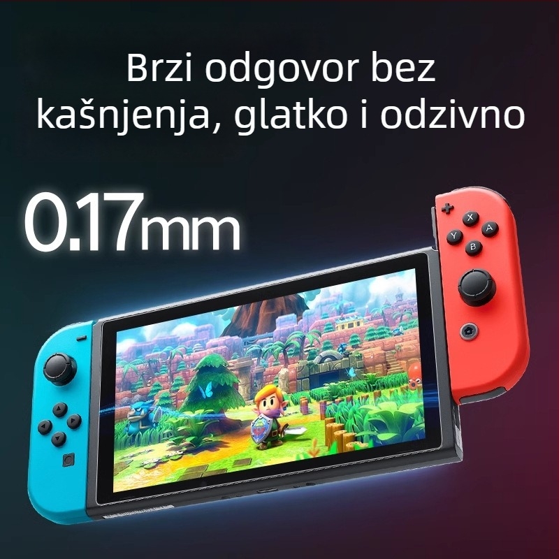 Prednja AR anti-refleksijska zaštitna folija za ekran Nintendo Switch Lite, debljina 0,17 mm, propusnost svjetla 96%, OEM obrada.