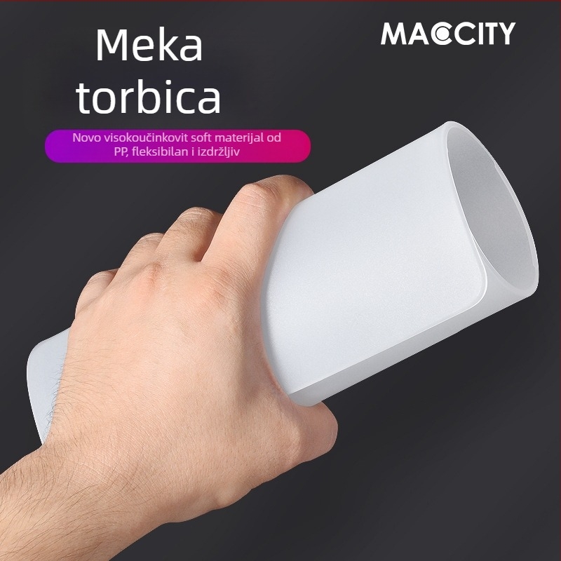 MacCity PP mat prozirni kućište za MacBook Air/Pro – mekano zaštitno kućište (model 2021)