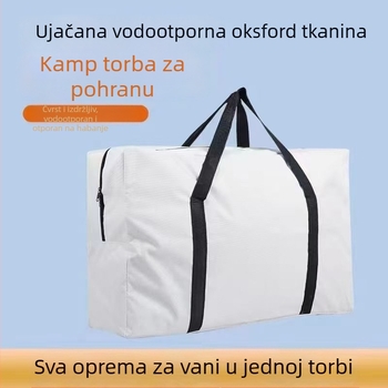 Torba za putovanje za pohranu, velika kapaciteta, vodootporna, debeljenja i otporna na habanje, 600D Oxford tkanina, za automobil, japanski stil