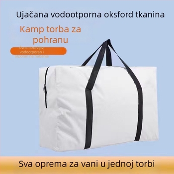 Torba za putovanje za pohranu, velika kapaciteta, vodootporna, debeljenja i otporna na habanje, 600D Oxford tkanina, za automobil, japanski stil