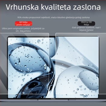 AR antirefleksijski film za zaslon računala, HD PET zaštitni film za laptop i desktop monitor