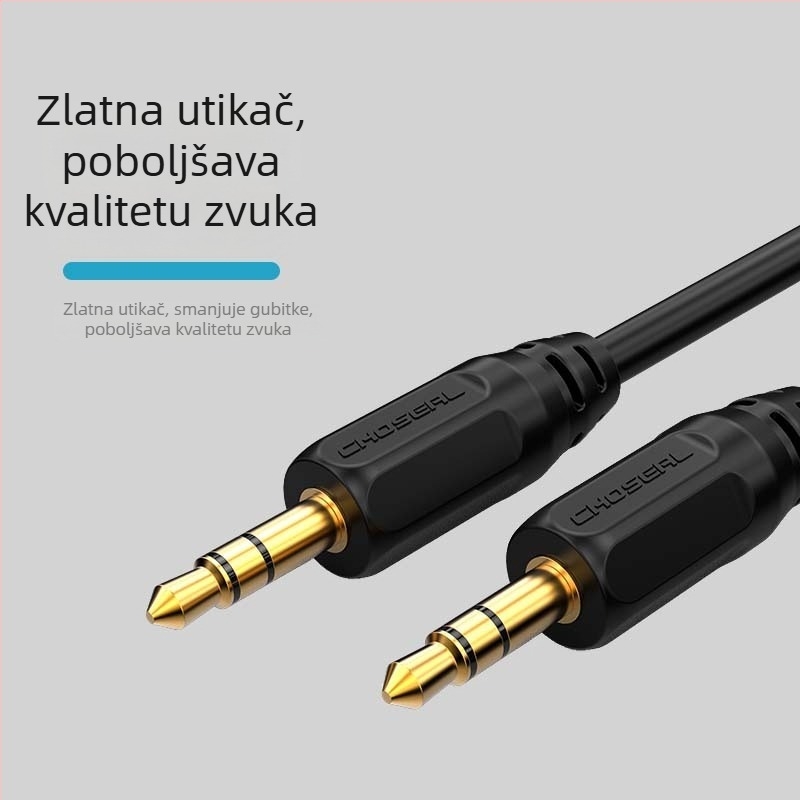 Choseal/Akihabara AV kabel, model Q354/QS3210, OFC bakreno jezgro, zlatni konektori